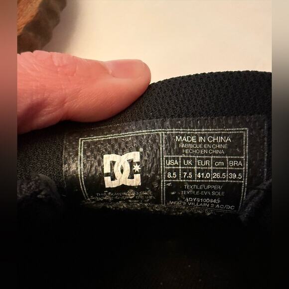 DC Shoes Villain 2 AC/DC "Highway to Hell" Men Size 8.5 - Picture 10 of 10